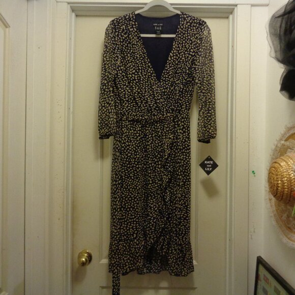 RICH GIRL CLASSIC GIRL NWT KATE & LILY NEW YORK STYLE DESIGNS DRESS 12 - Picture 1 of 9